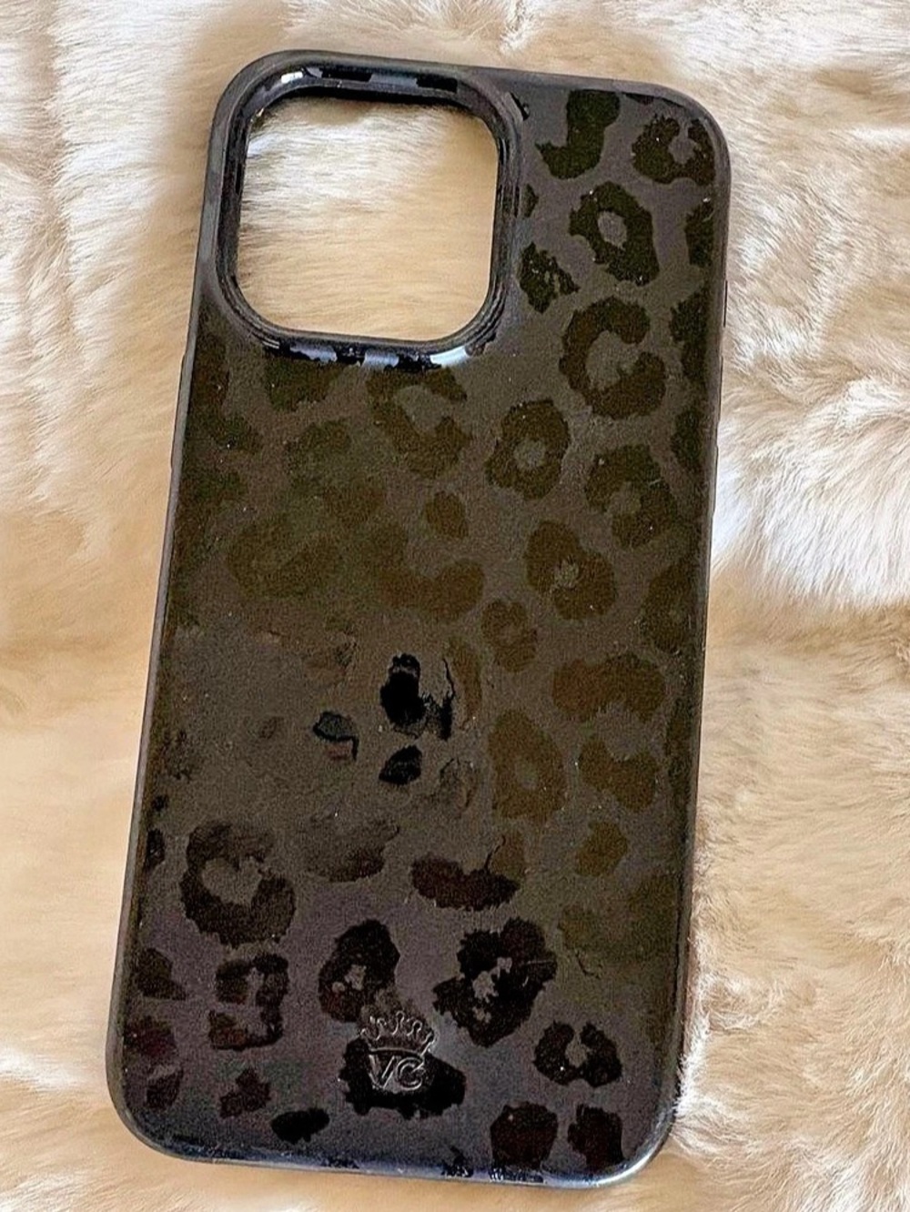 Velvet Caviar It Girl Black Leopard MagSafe iPhone Case iPhone 15 PRO MAX